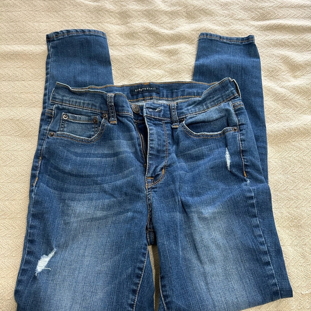 Aeropostale Women's Blue Jeans